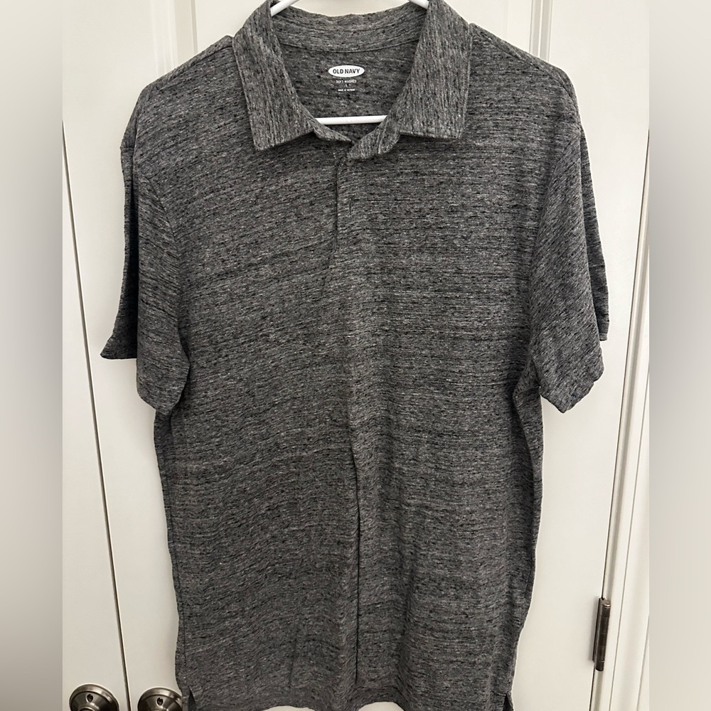 Old Navy Men’s Large Grey Polo